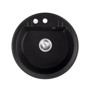 SUDOPERA GRANITNA FERRO fi510 CRNA SA POP-UP SIFONOM fi90