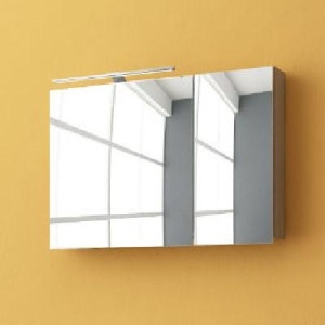 JOLIE 90 OGLEDALO SA ORMARIĆEM SATIN HRAST (SBW) – KOLPA SAN