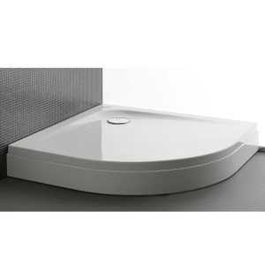 EVELIN R90/O BELA TUŠ KADA OD SANITARNOG AKRILA KOMPLET SA OBLOGOM I POSTOLJEM VISINE 157mm – KOLPA SAN