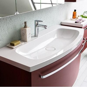 ADELE 90 ORMARIĆ SA LAVABOOM CRVENA MAT (RED) – KOLPA SAN