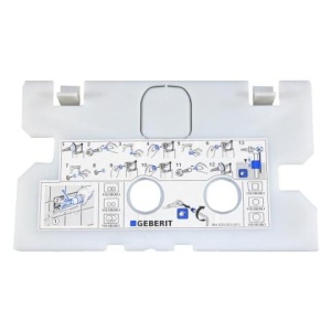 GEBERIT ZASTITNA PLOCA DELTA