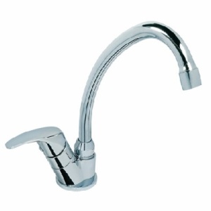 BATERIJA ZA HLADNU VODU USADNA 130mm JEDNORUČNA – ROSAN