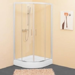 SQ LINE TKP R80 TUŠ KABINA VISINE 190 CHINCHILLA KALJENO STAKLO 5/6mm HROM RAM – KOLPA SAN