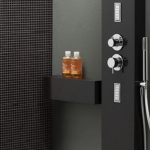 POLICA PORED MASAŽNOG STUBA ŠIRINE 40cm U 5 BOJA OD KEROCKA – KOLPA SAN