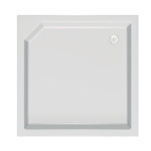 ROCK 100X100 MALO DUBLJA BELA TUŠ KADA OD SANITARNOG AKRILA VISINE 95mm – KOLPA SAN