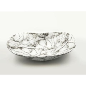 LAVABO NADGRADNI NA RAVNU PLOČU SEM 01 605X360 MERMERNI – LINNI