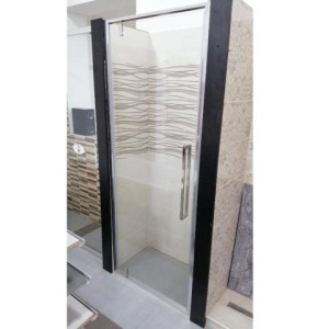 ABSOLUT 90 PIVOT TUŠ VRATA (PARAVAN) VISINE 200 PROVIDNO KALJENO STAKLO 6mm HROM RAM – CONCEPT