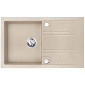 SUDOPERA GRANITNA FERRO 780X480 BEŽ SA POP-UP SIFONOM fi90