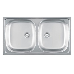 SUDOPERA INOX POLIRANA LUNA FLEX 860X435 fi60 2D METALAC