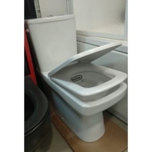 MONOBLOK SELNOVA SQUARE BALTIK RIMLESS KOMPLET SA OBIČNOM DASKOM – GEBERIT