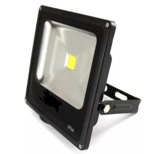 LED REFLEKTOR SLIM CRNI 20W