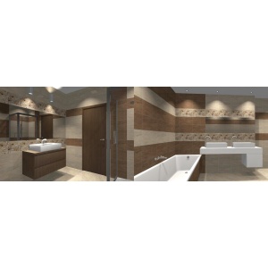 TRAVERTINO BROWN 25X40 – POLJSKE PLOČICE KONSKIE 1kl.